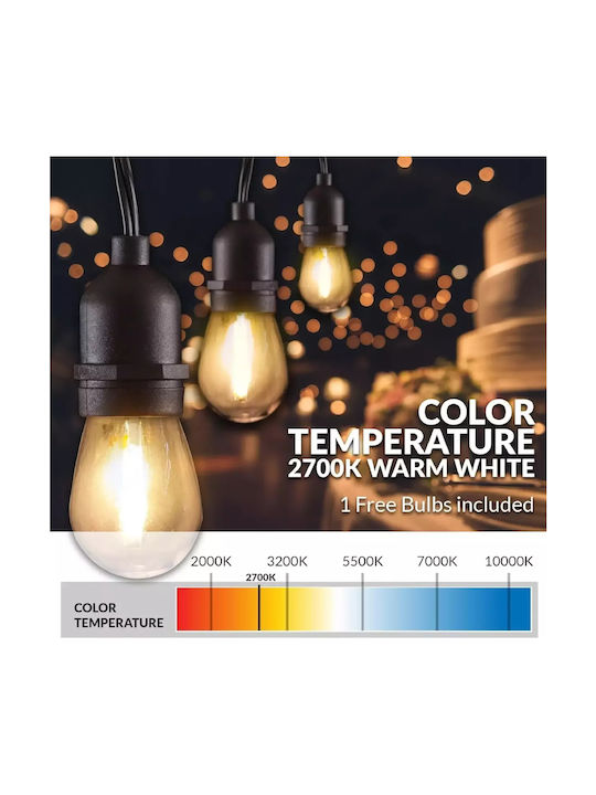 Garland Lights Exterior 5m