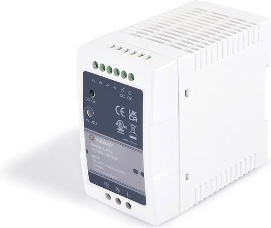 Τροφοδοτικό Ράγας με Έξοδο 12V και Ισχύ 90W 7.5A