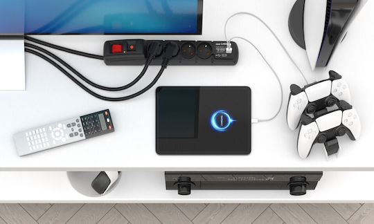 Acar Πολύπριζο Aσφαλείας 4 Θέσεων με 1 USB-A και Καλώδιο 1.5m