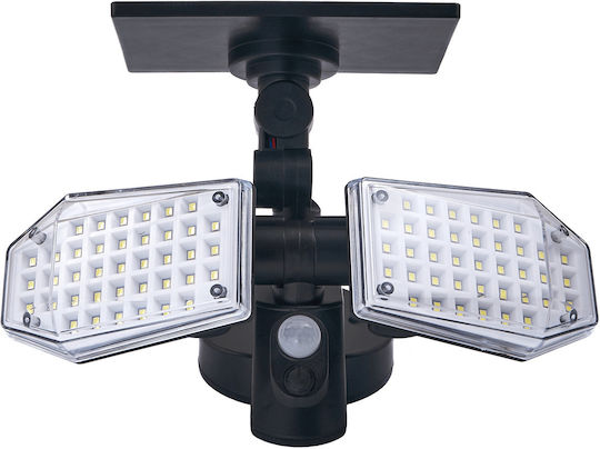 Lvt Waterproof Solar LED Flood Light 15W Cold White 6000K with Motion Sensor IP65