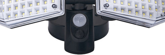 Lvt Waterproof Solar LED Flood Light 15W Cold White 6000K with Motion Sensor IP65