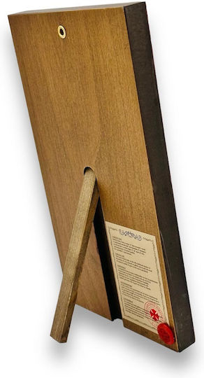 Image saint Panteleimon Wooden 15x27cm
