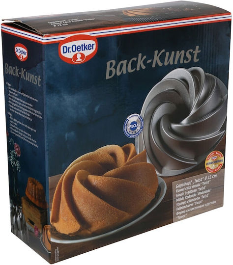 Dr. Oetker Форма за сладкарство за кексове Кръгла 22x22бр 1бр