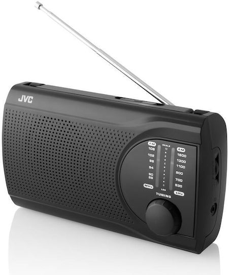 JVC RA-E321B Radio portabil Cu baterie Negru