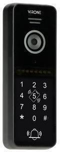 Virone Drahtlos Video-Türsprechanlage-Set Wi-Fi Black