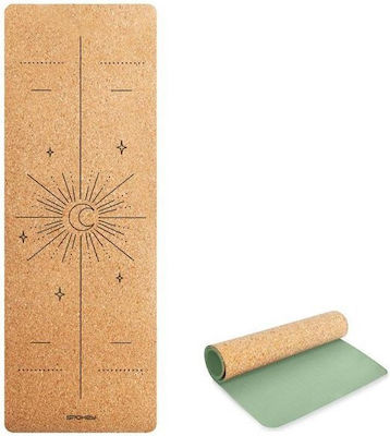 Spokey Yoga/Pilates Mat Green (180x60x0.4cm)