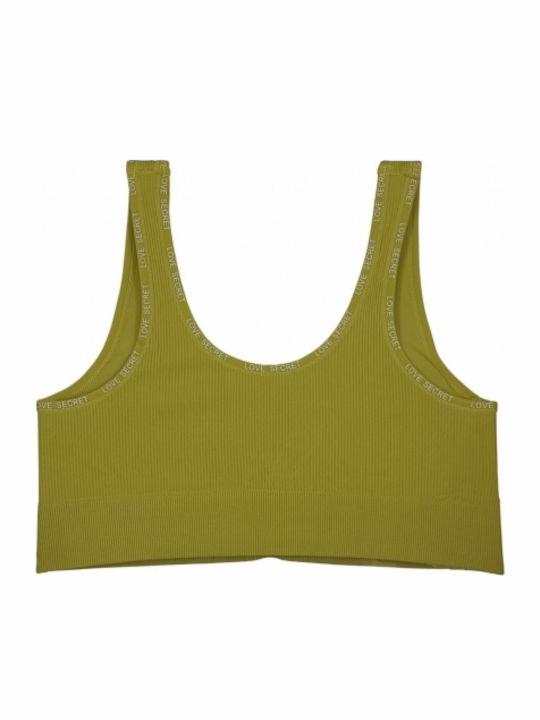 Femei Atletic Sutien sport Mustard