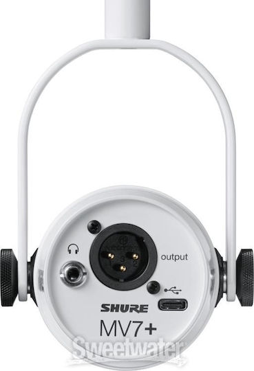 SHURE MV7＋ Shure MV7+ Δυναμικό Microfon Montat pe amortizoare pentru Vocale