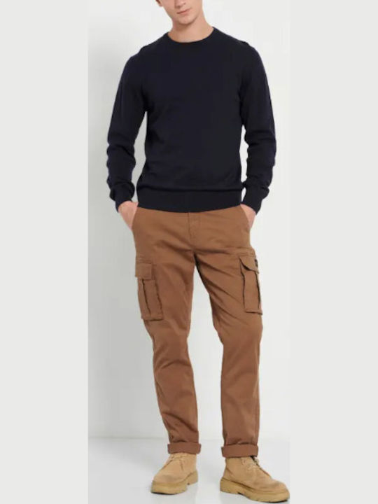 Long Sleeve Sweater Navy Mel