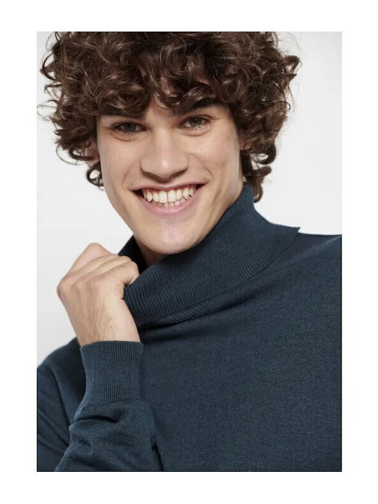 Long Sleeve Sweater Ocean Blue Mel