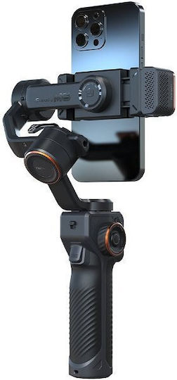Hohem iSteady M6 Phone Gimbal with 3 Axis Stabilization and 18 Operating Hours Black