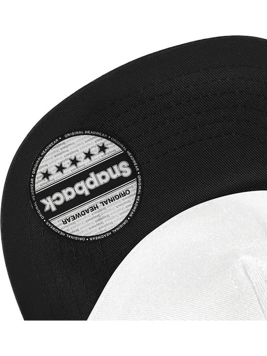 Beechfield Kids' Hat Jockey Fabric Hellfire Club White