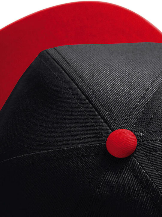Beechfield Kids' Hat Jockey Fabric Bluey Dog Black