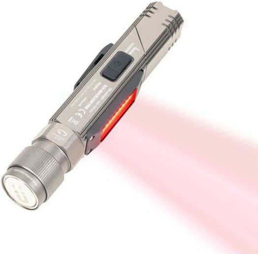Troika Pro Rechargeable LED Flash Light IPX4 with Maximum Brightness 200lm