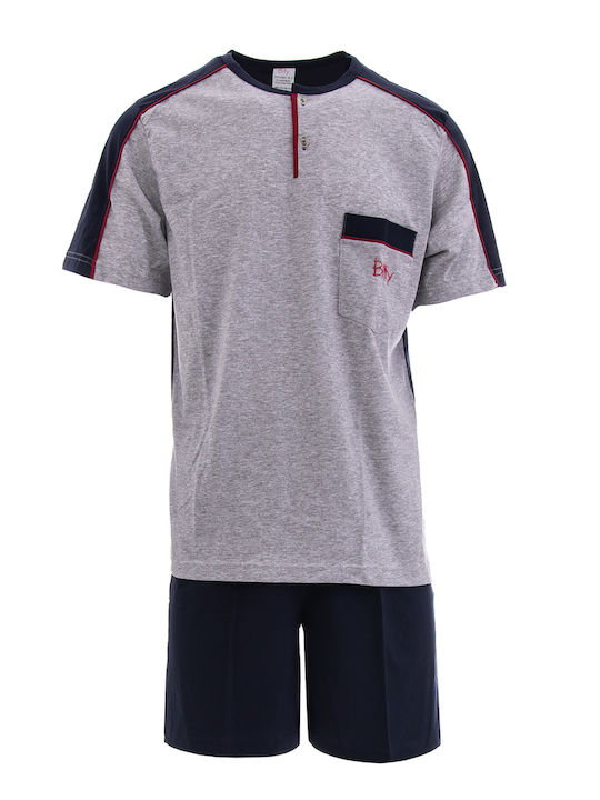 Billy Sabbado Men's Summer Pajamas Set Blue Billy Sabbado Men's Summer Pajamas Set Blue
