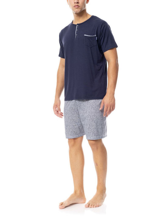 Ulisse De vară Pantaloni de pijama de bărbați Blue Ocean