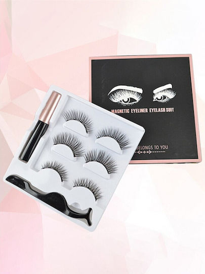 Set Gene False Beauty Îți aparține Magnetic Eyeliner Eyelash Suit 29
