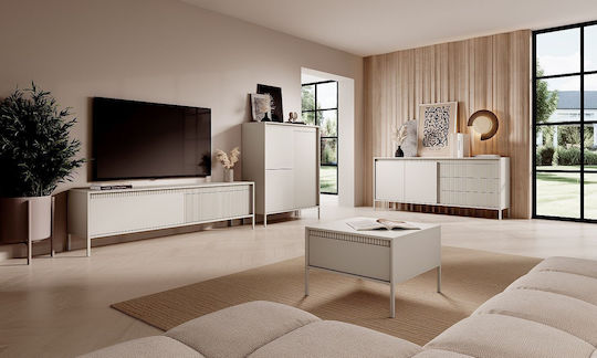 Μπουφές Senso Beige 104x40x124cm