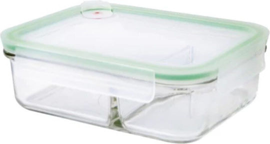 Glasslock Δοχείο Φαγητού Γυάλινο με Χωρίσματα 19cm
