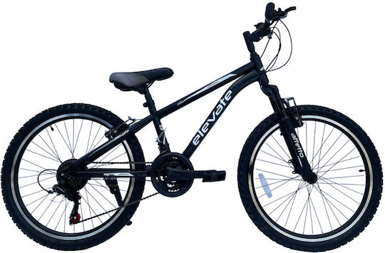 Affetto 24" Kids' Mountain Bike 21 Speeds Black