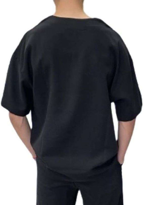 T-shirt Μαύρο
