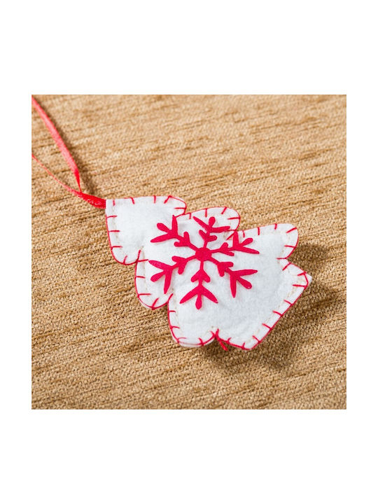 Hanging Heart Ornament Wooden Set 3pcs