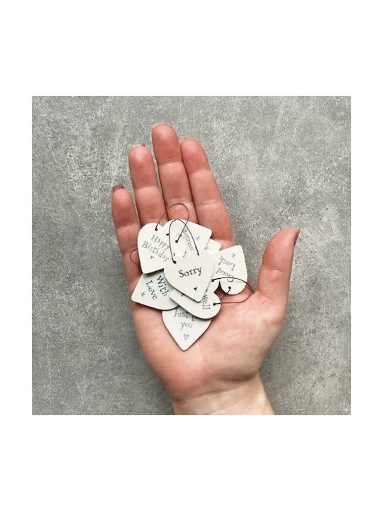 Heart Ornament 6x3cm