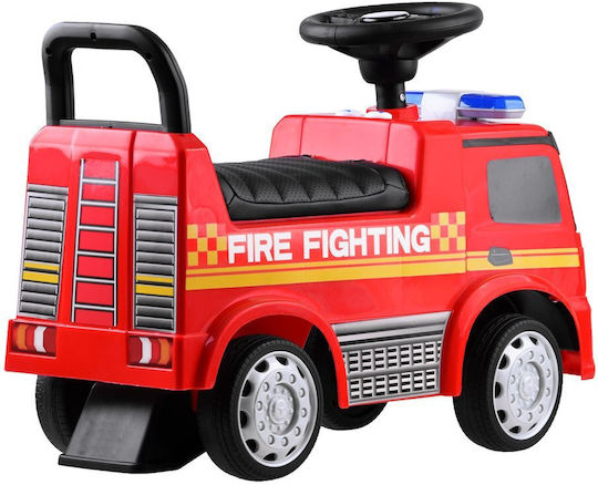 Jokomisiada Mercedes Vehicle Fire Brigade Mașină Ride On Pentru 12+ Luni Roșie