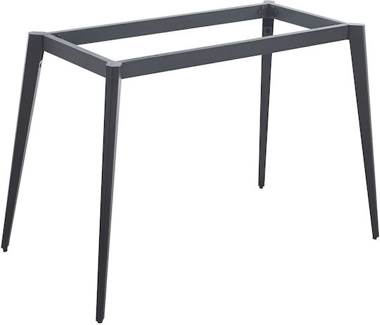 Woodwell Vidal Tischständer aus Metall Black Velvet-Black Metal 110x70x72cm