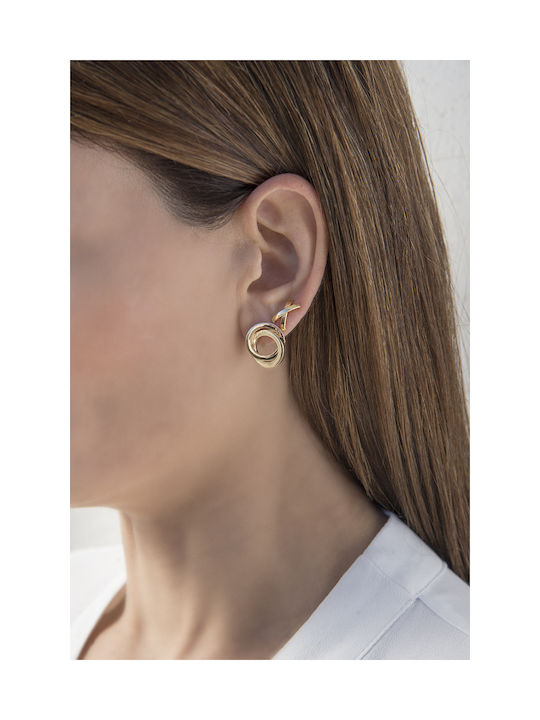 Kritsimis Ohrringe aus Gold 14K