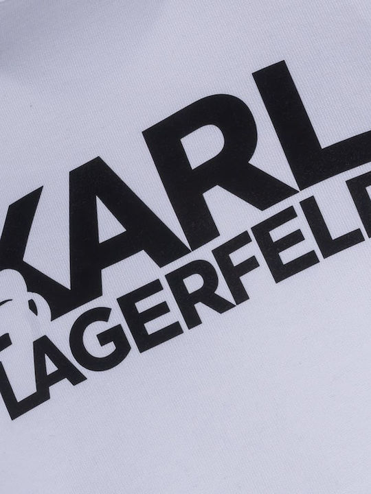 Karl Lagerfeld Ανδρικό Φούτερ Λευκό