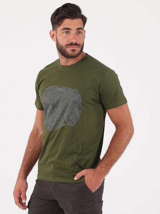 Dors T-shirt Bărbătesc cu Mânecă Scurtă Green