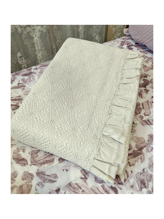 Liolios Home Κουβέρτα Υπέρδιπλη 230x250εκ. Γκρι
