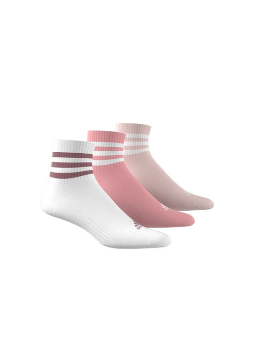 Adidas Athletic Socks White 3 Pairs