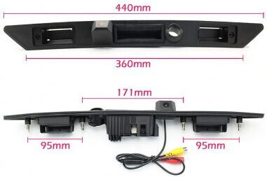 Car Reverse Camera with Night Vision for Audi A3 / A4 / A6 / A8 / Q7 / S8 Citroen C6 Corvette C6