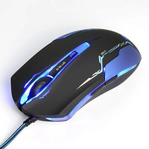 E-Blue Auroza EMS144BK Gaming Gaming Maus 3500 DPI Blau
