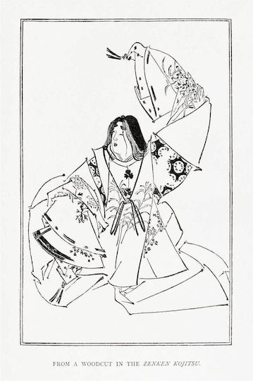Japanese Geisha Painting Wooden 80x120cm