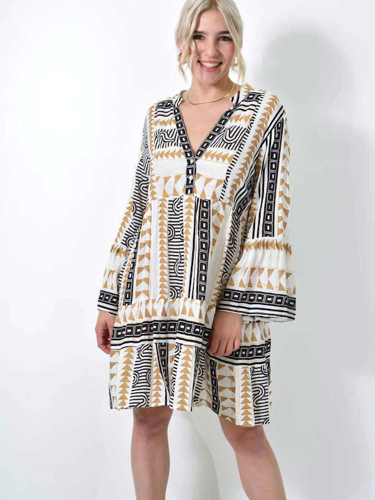 Potre Damen Kaftan Strand black