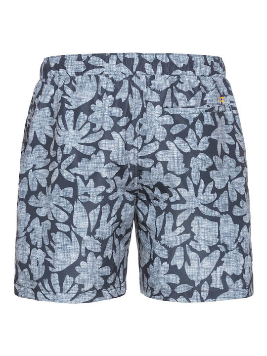 Camel Active Men's Swimwear Shorts Blue with Patterns