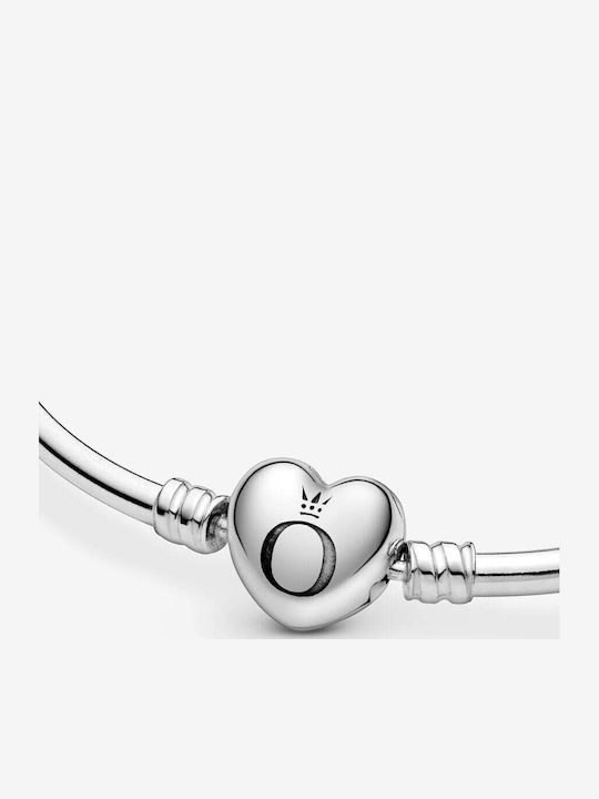 Pandora Damen Armband mit Design Herz aus Silber