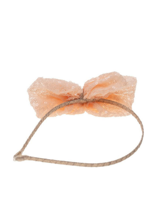 Papillon Kids Παιδική Στέκα Μαλλιών με Φιόγκο Πορτοκαλί