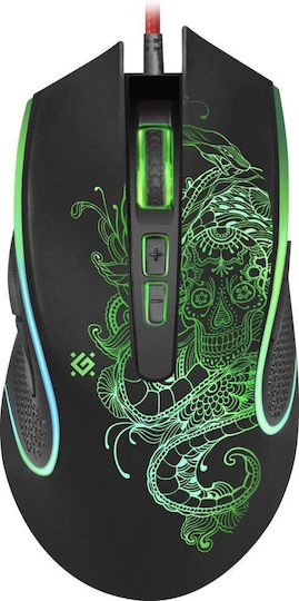 Defender Venom GM-640L RGB Gaming Ποντίκι 3200 DPI Μαύρο