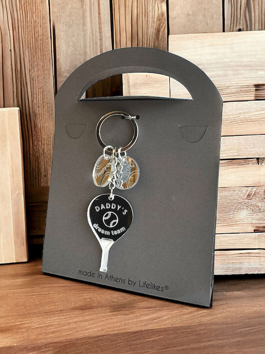 LifeLikes Handmade Keychain Daddy's Dream Team