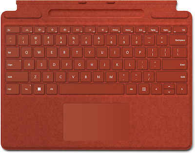 Microsoft Flip Cover cu Tastatură Engleză SUA Roșu Microsoft Surface Pro