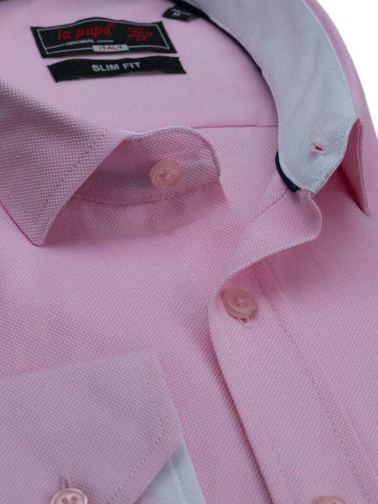 La Pupa Men's Shirt Cotton Pink