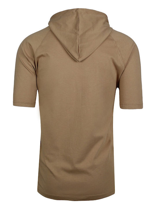 Camel Herren Kurzarmshirt Polo Camel