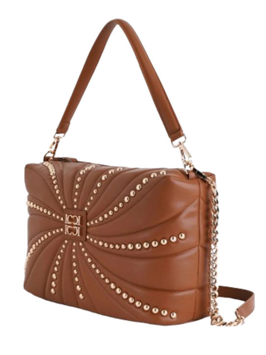 La Carrie Leather Women's Bag Shoulder Brown