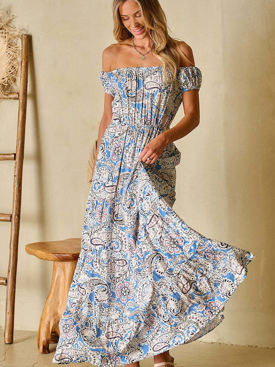 Amely Sommer Maxi Kleid Blue