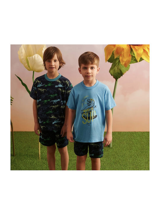 Minerva Kids Pyjamas Summer Blue