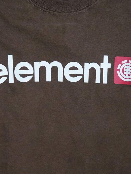 ELEMENT Kids Kids Logo pentru copii cu mânecă lungă - DARK EARTH - 02TSC1ELPP-DKEARTH